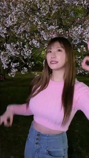 2023年も桜の下で #桜の花びらたち を踊ってきました！🌸 #桜 #夜桜 #春 #桜満開 #卒業 #入学式 #入社式#NMB48 #石田優美 #Yuumi #ゆうみん 2023.04.03