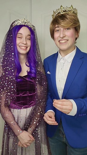 Mal and Ben Royal Wedding - Descendants 3 Cosplay Love Story