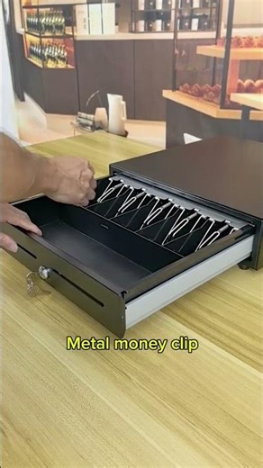 Key-Operated cash drawer.Durable and easy for use in retail business!#pos #cashdrawer #factory