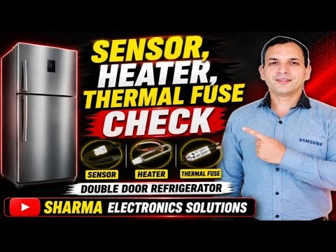 Samsung Refrigerator No Cooling Issue Solve | Heater Sensor Thermal Fuse Testing