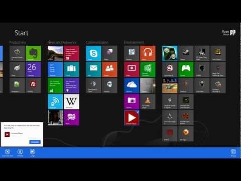 Windows 8: How to Uninstall an App
