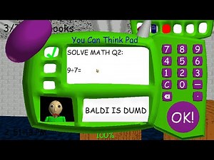 Baldi's Basics The Ultra Decompile [Baldi's Basics Mod]