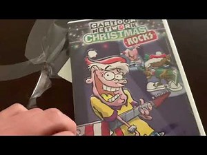 Cartoon Network Christmas rocks dvd unboxing.