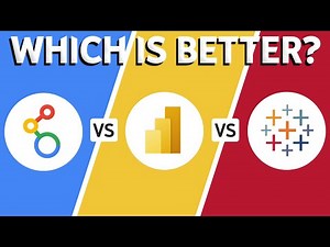 Looker vs Power BI vs Tableau (2026) - Which One Is BEST?