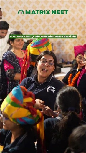 Inside Matrix NEET Sikar's NEET 2026 Result Celebration | 700+ Selections #neetresult #shorts