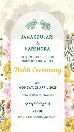 how to create wedding invitation video canva