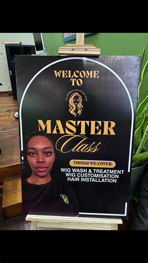 Day 1 of Installation Masterclass: Glamorous Hair Techniques