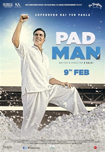 Pad Man (2018) ⭐ 7.8 | Comedia, Drama