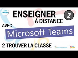 Teams2-Trouver et régler votre classe