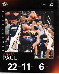 12K views · 1K reactions | 22 PTS 11 AST 3 STL : CP3's highlights after closing out Game 5 over the New Orleans Pelicans. | Phoenix Suns | Facebook