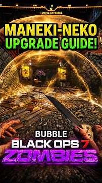 How To Upgrade Maneki Neko on Kowakujo In Black Ops 7 Zombies! #7 #shorts #callofduty