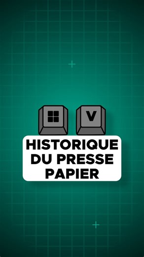 Dovacre on Instagram: "🔐 PETIT TIPS WINDOWS, GROS RISQUE SI TU FAIS PAS GAFFE Sur Windows, avec Windows + V, tu peux activer l’historique du presse-papier 📋 Sur le papier, c’est super pratique : tout ce que tu copies est sauvegardé. ⚠️ Mais attention Selon tes paramètres, cet historique peut rester stocké jusqu’à l’extinction du PC ou une suppression manuelle. Et pendant ce temps-là… il peut être consulté. 🚨 À NE JAMAIS COPIER si l’historique est activé ❌ Mots de passe ❌ Clés API ❌ Adresses c