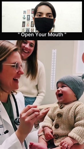 Doctor Says “Open Your Mouth”… Kid Reverses the Roles 😂 #shorts #reactionvideo #viral #funniest