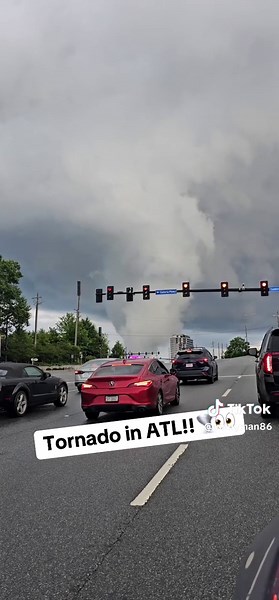 Tornado in ATL: Shocking Footage of Nature's Fury
