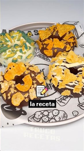 GENIUS or MADMAN? 🍫🔥 TAKIS and DORITOS DONUTS #DessertRecipes
