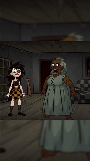 Surprise, Granny! 😱 | Stupidella Horror Parody