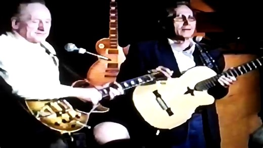 Les Paul with Chet Atkins Iridium N.Y.C. 1996 | Top Hat Crew's "Live Music Archives"