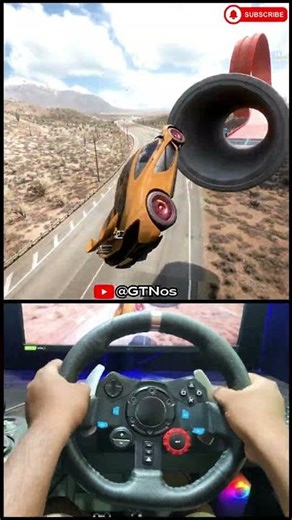 McLaren P1 INCREDIBLE Barrel Rolls & Boost Jump! 😱🔥 Forza Horizon 5 #Shorts