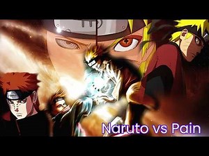 Naruto Vs Pain Full Fight | Naruto Shippuden | Naruto Mastered Sage Mood and New Rasegan