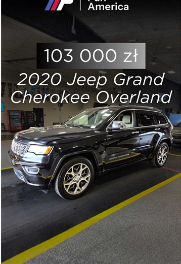 Jeep, który w Polsce kosztuje prawie 130 tys… a z USA można go sprowadzić znacznie taniej 😏🇺🇸 Dla naszego klienta wygraliśmy Jeep Grand Cherokee Overland 2020 – jedną z topowych wersji tego modelu🔥 ✔ silnik 3.6 V6 benzyna ✔ napęd 4x4 ✔ automatyczna skrzynia ✔ przebieg 96 tys. mil ✔ auto na chodzie, bez uszkodzeń strukturalnych 💰Cena pod dom - tylko około 103 000 zł💸 Chcesz podobnego Jeepa lub inne auto z USA? 👇 📞 Zapraszamy na bezopłatną konsultacje 730 991 500 📍 Biura Warszawa | Wrocła