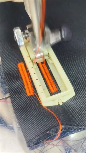 Sewing buttonhole pattern #sewinglovers