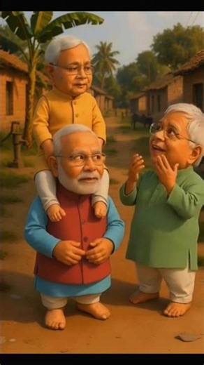 “Funny Village Cartoon Leaders – Cute & Comedy Moments!”#kahani