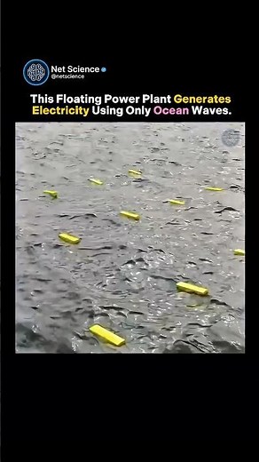 Electricity from Ocean Waves🌊