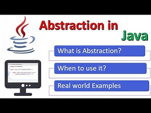 Abstraction in Java | Abstract Classes | Real World Examples | Hands-on