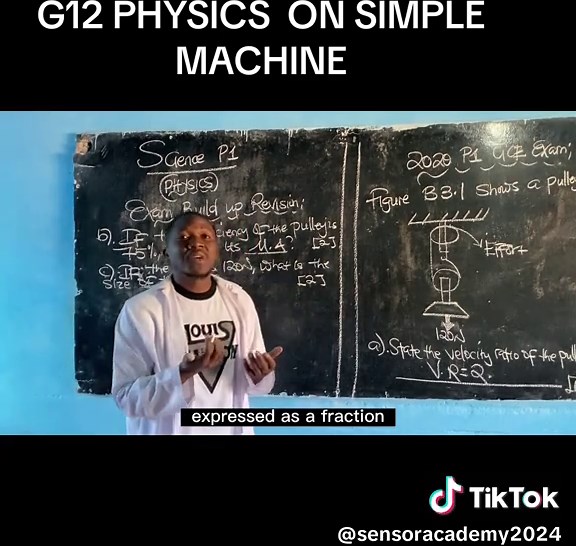 G12 Physics: Exploring Simple Machines and Efficiency