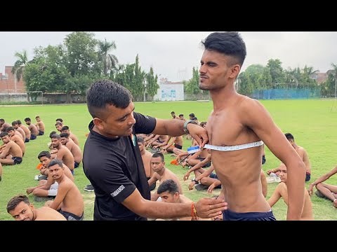 Chest Measurements 77 to 82CM ! Agniveer Indian Army How is the chest measured ✅ JD Physical Academy