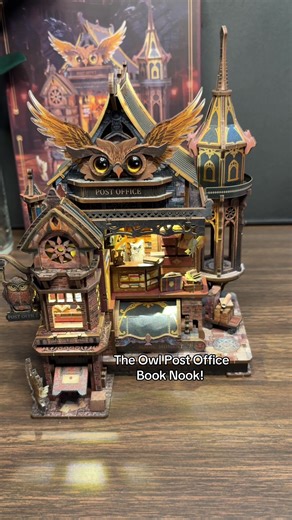 Explore The Amazing Owl Post Office Book Nook
