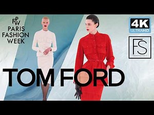TOM FORD Fall/Winter 2026/27 Paris Fashion Week 4K FULL FASHION SHOW | Sora Choi, Hilary Rhoda