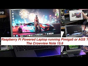 Pimiga or AGS on a Laptop Powered by A Raspberry Pi 5!!