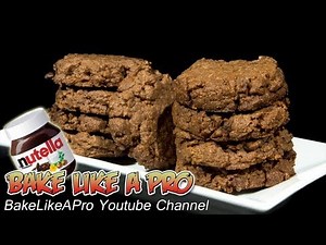Nutella Peanut Butter Cookies Recipe