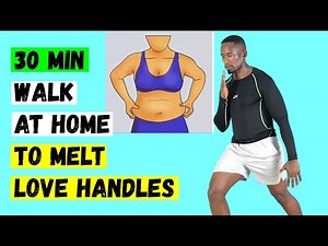 MELT LOVE HANDLES with This 30-Minute Walk at Home Workout🔥Do Every Day to Burn 250 Calories🔥