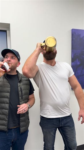 Nathan Tapscott on Instagram: "Seasoning the Big Whiskey Chalice with the K&T Hazmat Silk Velvet"