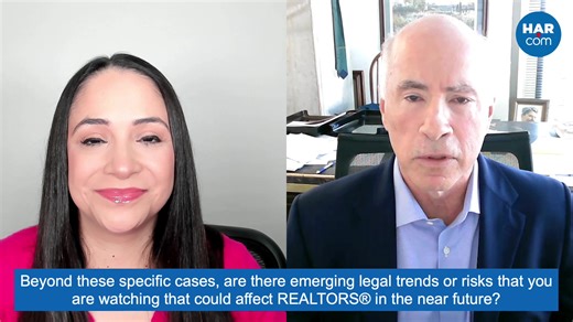 This week, HAR Legal Counsel Grant Harpold broke down key changes REALTORS should know, recent legal developments affecting the industry, and what to keep in mind to stay informed and protected in the year ahead. Watch the replay now! | HAR.com