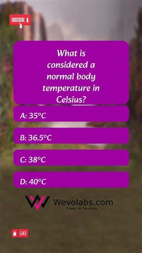 Few People Can Answer What is considered a normal body temperature in Celsius?