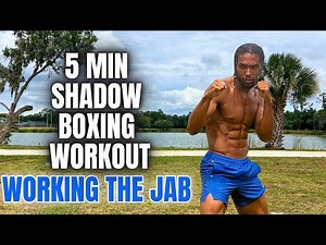 Beginner Shadow Boxing Workout In 5 Minutes | Working The Jab (Follow Along)