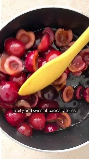 🍒 Easy Cherry Compote 🍒