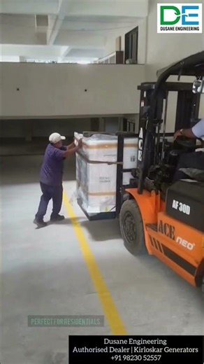 15 kVA Kirloskar Generator Installation ⚡| Power Backup Solution | Dusane Engineering