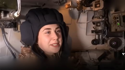 Woman gunner turned tank commander in Ukraine’s war