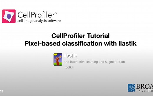 CellProfiler | ilasktik | Tutorial: pixel-based classification with ilastik