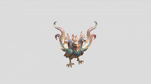 Qitu, a Mythical Beast from Shan Hai Jing - Download Free 3D model by xnone