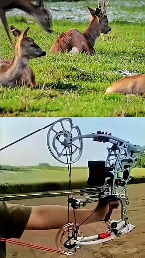 Close Encounter Deer Hunt with Bow & Arrow #bow #wildlife #bowhunting #bowhunt