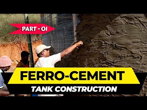 Ferro-Cement water tank construction work from the beginning | Part - 01