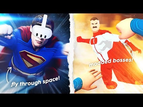 I Found the BEST Superman VR Games!