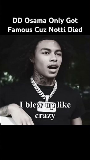 DD Osama admits he only blew up cuz of the death of his brother