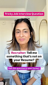 👇🏻8 ways to stand out to show competence with this job interview question! 🙋🏻‍♀️💪🏻 Comment “answer” if you want me to DM you my favourite answers! But here are some 👇🏻✍🏻👇🏻 1️⃣ Leadership Experience: “One thing not on my resume is my experience leading a team during a volunteer project in college. I organized a group of students to renovate a local community centre, overseeing tasks and ensuring deadlines were met.” 2️⃣ Language Skills: “I’m fluent in Spanish, but it’s not listed on my