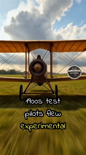 The Most Dangerous Jobs in History: Early Test Pilots #short #history #historyshorts